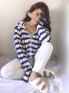 トップ100ボーダー パーカー 着こなし レディース ファッショントレンドについて