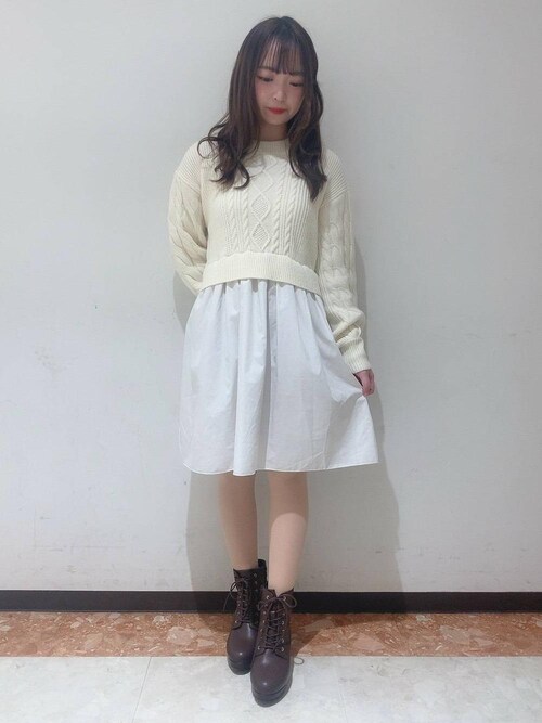 Majestic Legon マジェスティックレゴン名古屋パルコ店スタッフさんのブーツを使ったコーディネート Zozotown