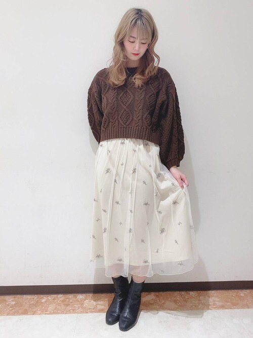 Majestic Legon マジェスティックレゴン名古屋パルコ店スタッフさんのニット セーターを使ったコーディネート Zozotown