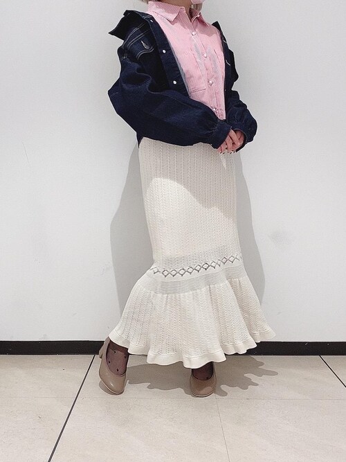 マジェスティックレゴン名古屋パルコ店スタッフ Majestic Legon Majestic Legonのデニムジャケットを使ったコーディネート Wear