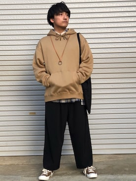 「unfil」｜「アイテム（その他）」を使った、関節のパニックさん（メンズ・175cm）の秋コーディネート