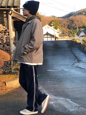 関節のパニックさん（メンズ・175cm）の冬コーディネート