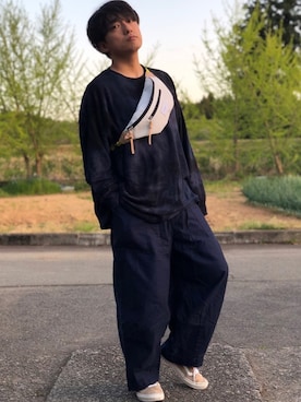 関節のパニックさん（メンズ・175cm）の春コーディネート