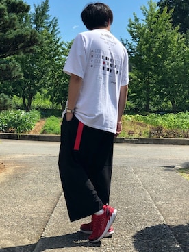 「DAIRIKU（ダイリク）のアイテム」を使った、関節のパニックさん（メンズ・175cm）の夏コーディネート