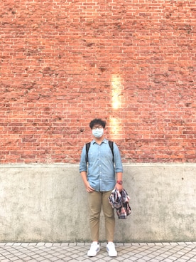 「アイテム（フォーマルスーツ/小物）」を使った、吳大宇さん（メンズ・170cm・10代）の春コーディネート