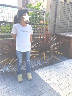 mameko☺︎さん（キッズ・120cm）の春コーディネート