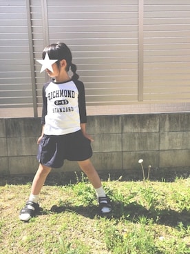 mameko☺︎さん（キッズ・120cm）の春コーディネート