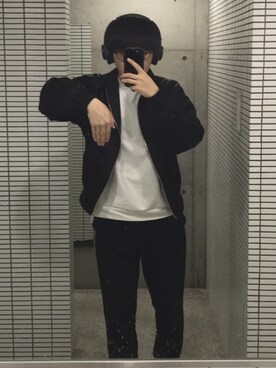 「wearhalloween2017」｜「アイテム（ブルゾン）」を使った、にしさん（メンズ・175cm）の秋コーディネート