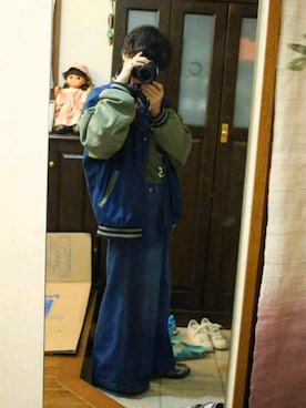 「OLIVE des OLIVE（オリーブデオリーブ）のアイテム」を使った、morikoさん（メンズ・164cm）の冬コーディネート