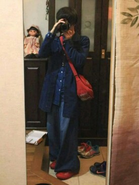 「OLIVE des OLIVE（オリーブデオリーブ）のアイテム」を使った、morikoさん（メンズ・164cm）の春コーディネート