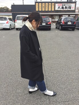 「アイテム（ピアス（両耳用））」を使った、こさん（レディース・162cm・20代）の冬コーディネート