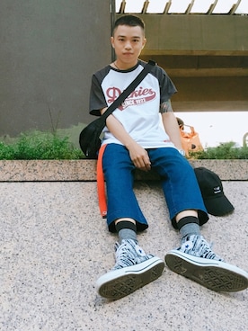 Dylanさん（メンズ・160cm）の春コーディネート