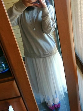 「Honeys（ハニーズ）のアイテム（アクセサリー）」を使った、ひなひなさん（レディース・149cm）の秋コーディネート