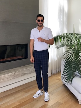 「persol（ペルソール）のアイテム」を使った、reyalfashionさん（メンズ・180cm）の夏コーディネート