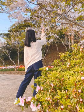 「sakura」｜たりりんさん（レディース・163cm）の春コーディネート