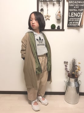 mcmong.さん（キッズ・128cm）の冬コーディネート