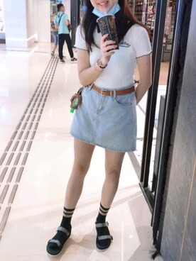 「ROLAROLA（ロラロラ）のアイテム」を使った、sinman1029さん（レディース・168cm）の夏コーディネート