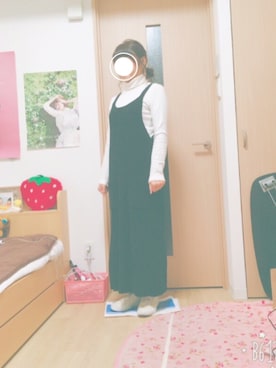 「ehka sopo（エヘカソポ）のアイテム（アクセサリー）」を使った、のじょみさん（レディース・152cm）の冬コーディネート
