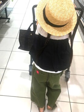 aya☆彡さん（キッズ・110cm）の夏コーディネート