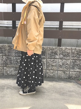 aya☆彡さん（キッズ・127cm）の春コーディネート