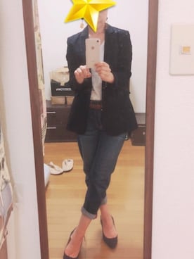 「JOSEPH（ジョセフ）のアイテム（ジャケット/アウター）」を使った、hibinoawa71さん（レディース・157cm）の秋コーディネート