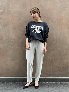 JOURNAL STANDARD吉祥寺LADY'S スタッフさん（レディース・156cm）の秋コーディネート