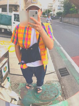 KAZUYOさん（メンズ・167cm）の夏コーディネート