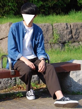 「時計」｜「アイテム（その他）」を使った、  Gon.さん（メンズ・178cm）の春コーディネート