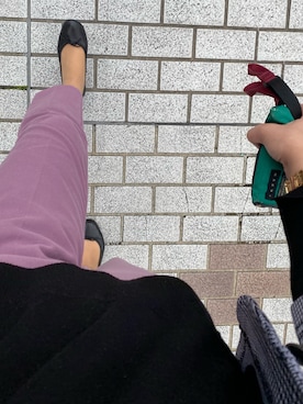 「MARNI（マルニ）のアイテム（財布/小物）」を使った、Meg Iwamotoさん（レディース・163cm）の春コーディネート