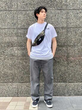 「417 EDIFICE（フォーワンセブンエディフィス）のアイテム（タンクトップ）」を使った、MITTYさん（メンズ・176cm）の夏コーディネート
