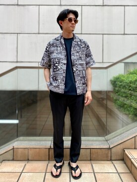 「417 EDIFICE（フォーワンセブンエディフィス）のアイテム（財布/小物）」を使った、MITTYさん（メンズ・176cm）の夏コーディネート