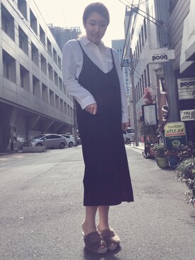 Andiさん（レディース・158cm）の冬コーディネート