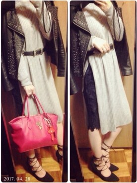 AyaNoさん(レディース・157cm)の春コーディネート