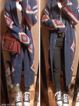 AyaNoさん（レディース・157cm）の冬コーディネート