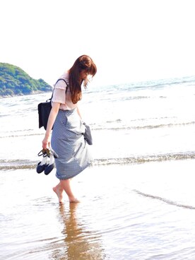 Yuki さん（レディース・154cm）の夏コーディネート