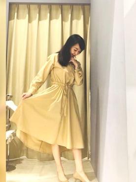 Asami Shigetaさん(レディース・158cm)の春コーディネート