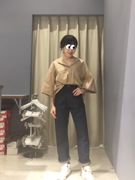 Asami Shigetaさん（レディース・158cm）の春コーディネート