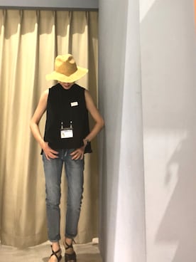Asami Shigetaさん(レディース・158cm)の夏コーディネート
