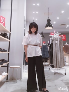 Asami Shigetaさん(レディース・157cm)の夏コーディネート