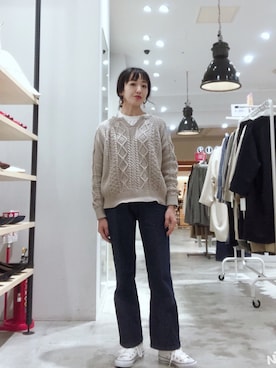 「冬アウター着回しチャレンジ」｜Asami Shigetaさん（レディース・158cm）の冬コーディネート