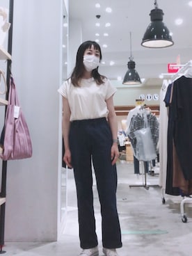 Asami Shigetaさん(レディース・158cm)の夏コーディネート