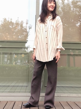 Asami Shigetaさん(レディース・158cm)の秋コーディネート