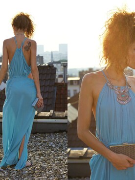 「shein」｜Ruxandra Ioanaさん（レディース）の夏コーディネート