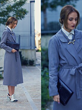 「shein」｜Ruxandra Ioanaさん（レディース）の秋コーディネート