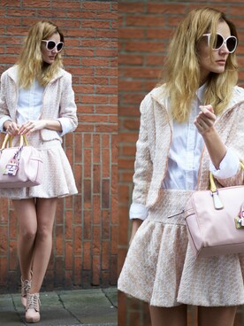 「shein」｜Ruxandra Ioanaさん（レディース）の冬コーディネート