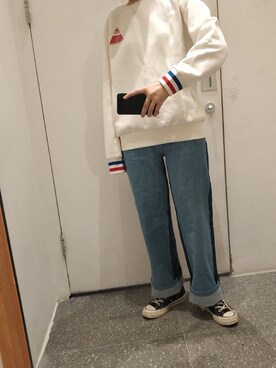 「iT（イット）のアイテム（パンツ）」を使った、Rungodanさん（レディース・159cm）の冬コーディネート