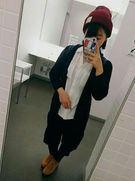 「フェリシモ（フェリシモ）のアイテム（その他アウター）」を使った、Wakaさん（レディース・160cm）の秋コーディネート