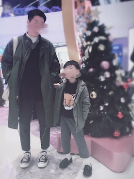 「M65」｜Seanさん（キッズ・110cm）の冬コーディネート