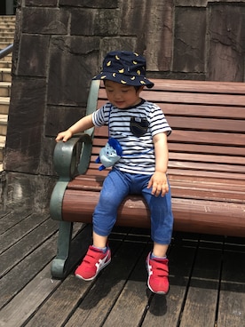 paruさん（キッズ・80cm）の春コーディネート