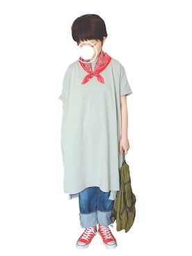 Chii🌈さん（レディース・155cm）の春コーディネート